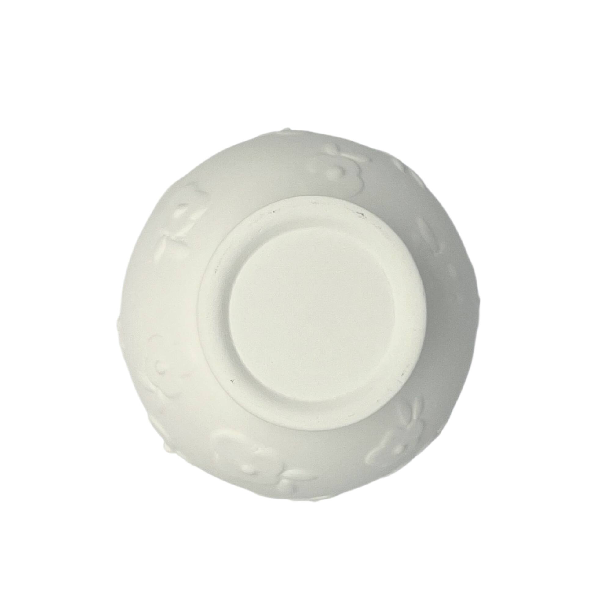 5.5" Embossed Flowers DIY Ceramic Vase by Make Market®